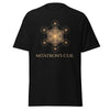 Metatron’s Cube Sacred Geometry T-Shirt | Spiritual Symbol Tee | Unisex Black