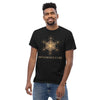 Metatron’s Cube Sacred Geometry T-Shirt | Spiritual Symbol Tee | Unisex Black