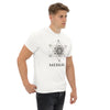 Merkaba Sacred Geometry T-Shirt | Spiritual Energy Symbol Tee | Unisex White