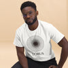 Torus Sacred Geometry T-Shirt | Energy Field Symbol Tee | Unisex White