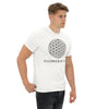 Flower of Life Sacred Geometry T-Shirt | Spiritual Symbol Tee | Unisex White